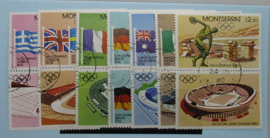Montserrat Stamps, 1980, SG468-474, Used image 0