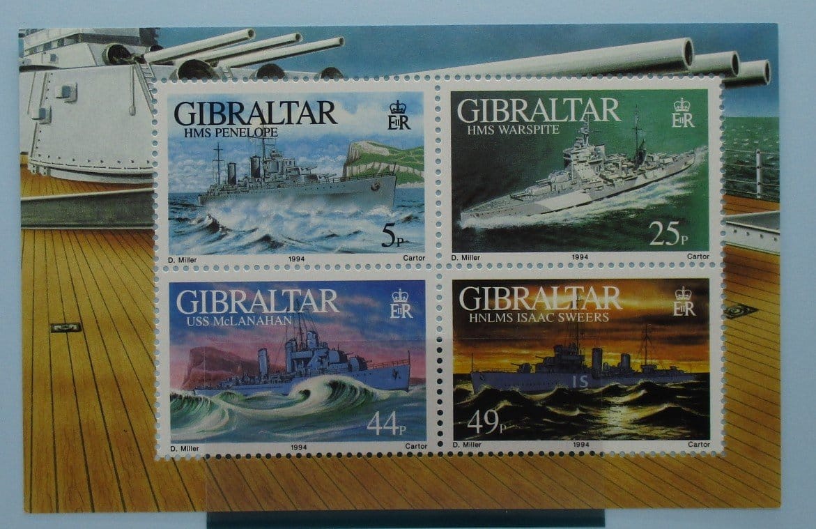 Gibraltar Stamps, 1994, MS724, Mint image 0