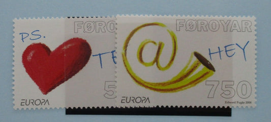 Faroe Islands Stamps, 2008, SG565-566, Mint image 0