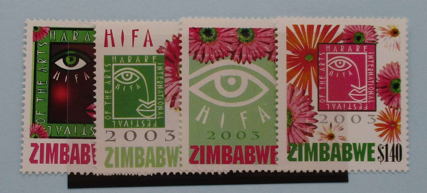 Zimbabwe Stamps, 2003, SG1104-1107, Mint image 0