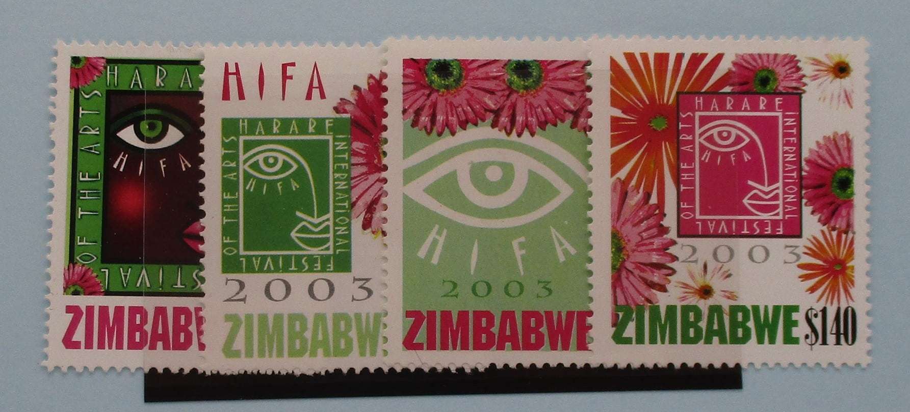 Zimbabwe Stamps, 2003, SG1104-1107, Mint image 0