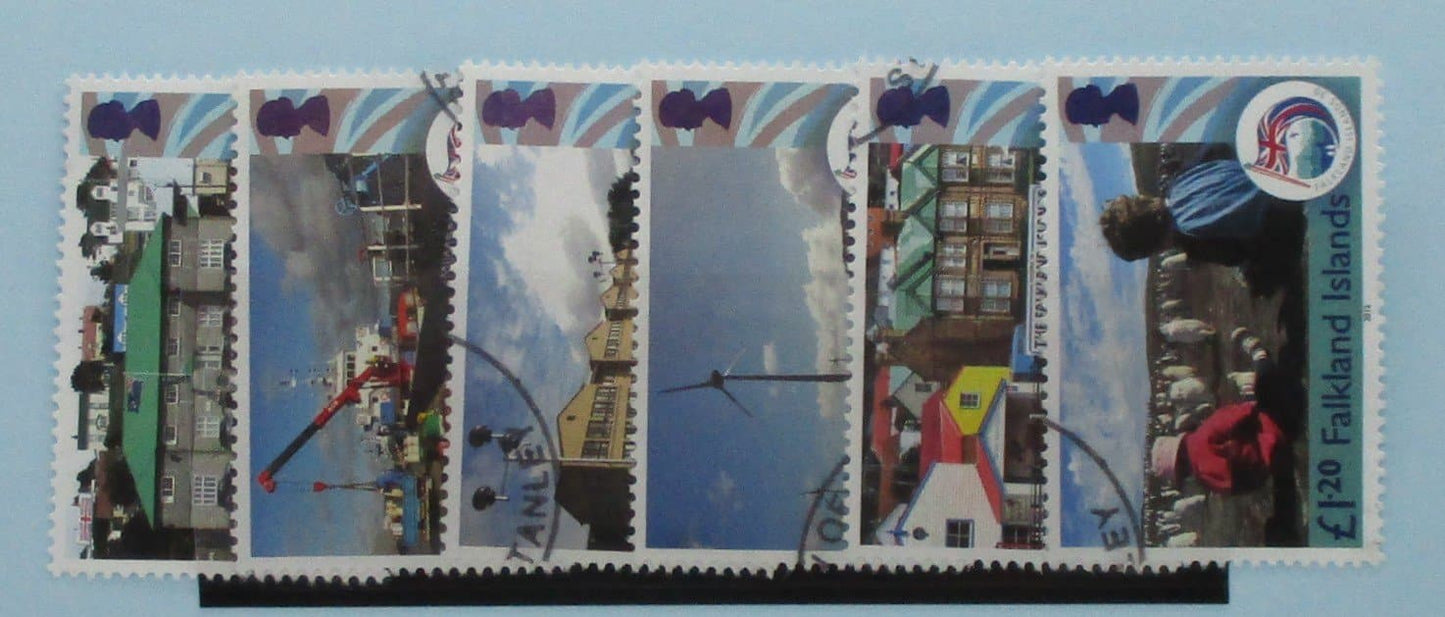 Falkland Islands Stamps, 2012, SG1216-1221, Used image 0