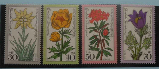 West Germany Stamps, 1975, SG1762-1765, Mint image 0