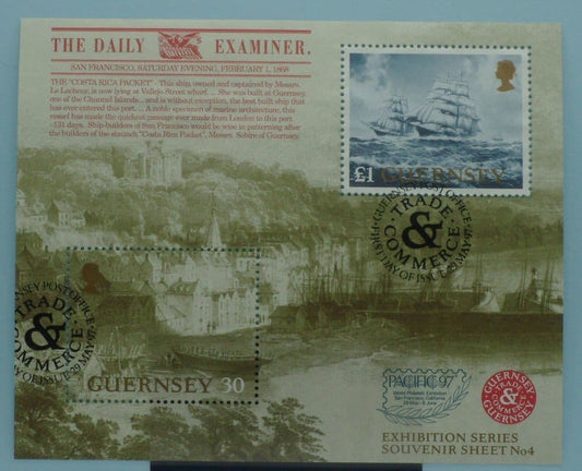 Guernsey Stamps, 1997, MS740, Used image 0
