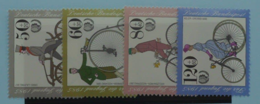 West Germany Stamps, 1985, SG2092-2095, Mint image 0