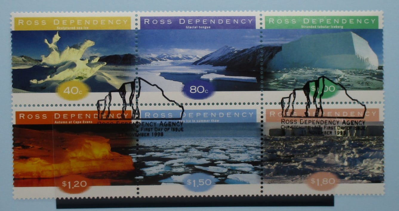 Ross Dependency Stamps, 1998, SG54a, Used image 0