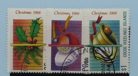 Cocos (Keeling) Islands Stamps, 1986, SG155-157, Used image 0