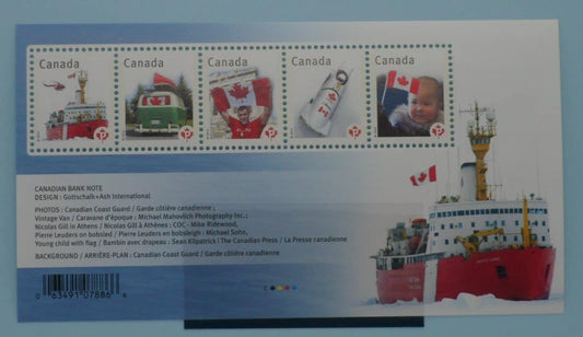 Canada Stamps, 2011-13, MS2749a, Mint image 0