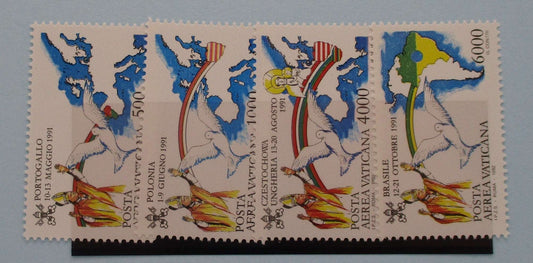 Vatican City Stamps, 1992, SG1019-1022, Mint image 0