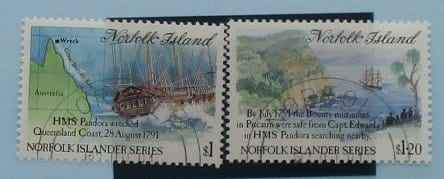 Norfolk Islands Stamps, 1991, SG516-517, Used image 0
