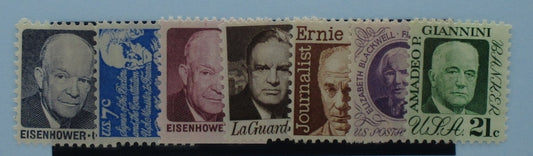 USA Stamps, 1970-74, SG1383-1390, Mint image 0