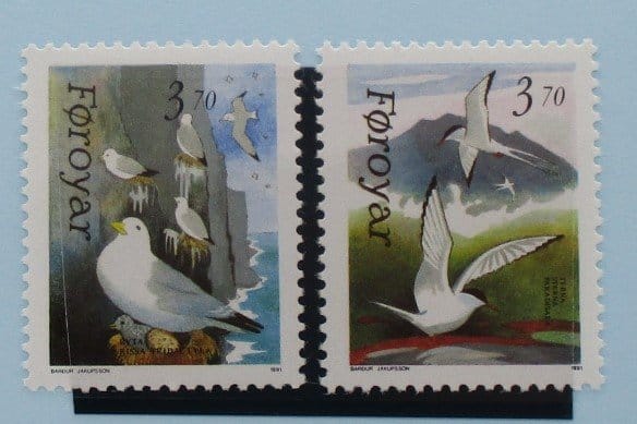 Faroe Islands Stamps, 1991, SG212-213, Mint image 0