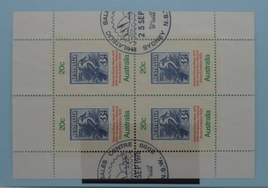 Australia Stamps, 1978, MS695, Used. image 0