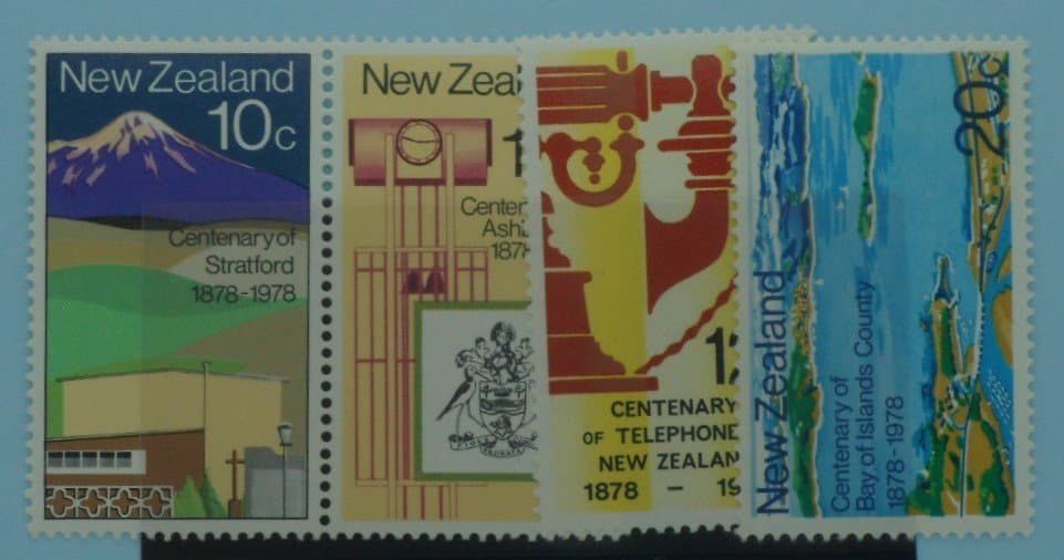 New Zealand Stamps, 1978, SG1160a, SG1162-1163, Mint image 0