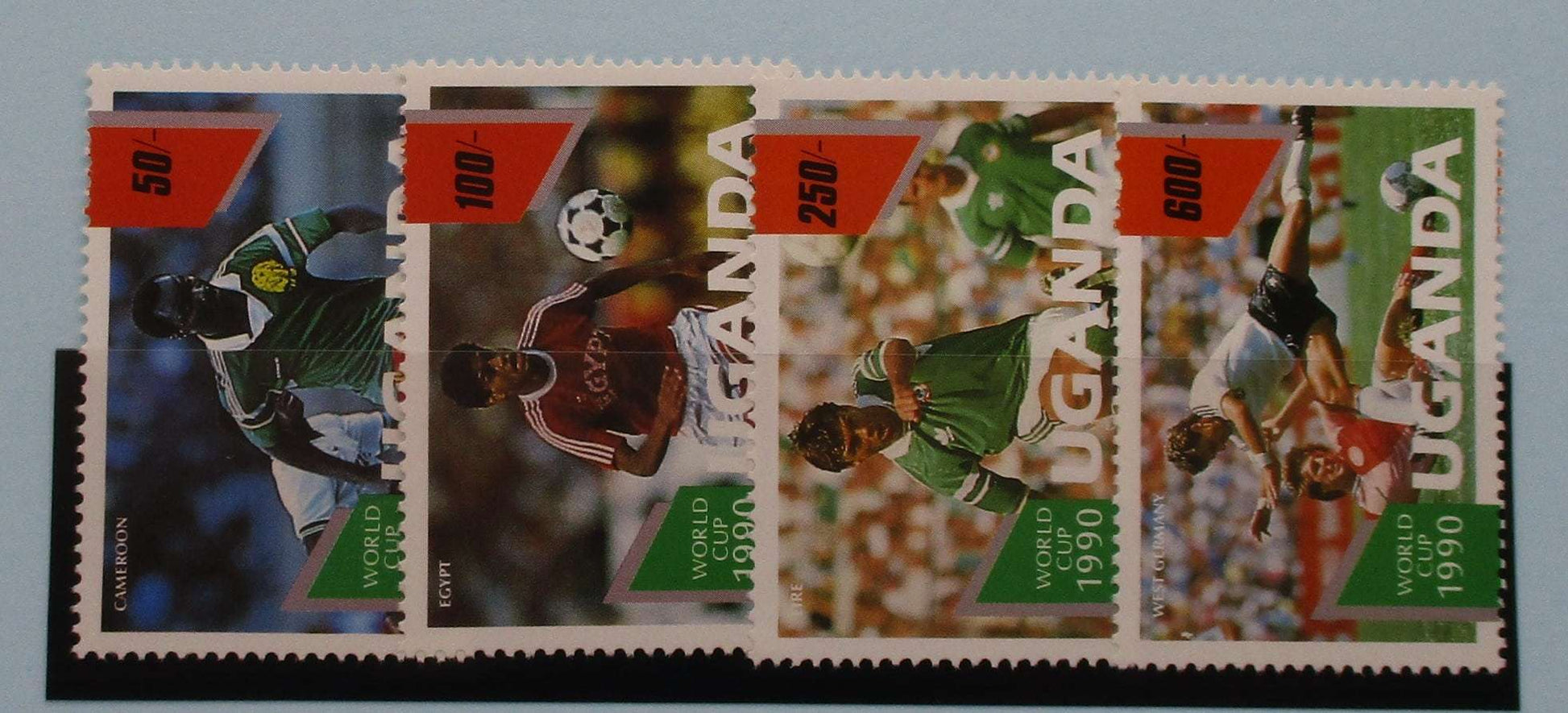 Uganda Stamps, 1990, SG849-852, Mint image 0