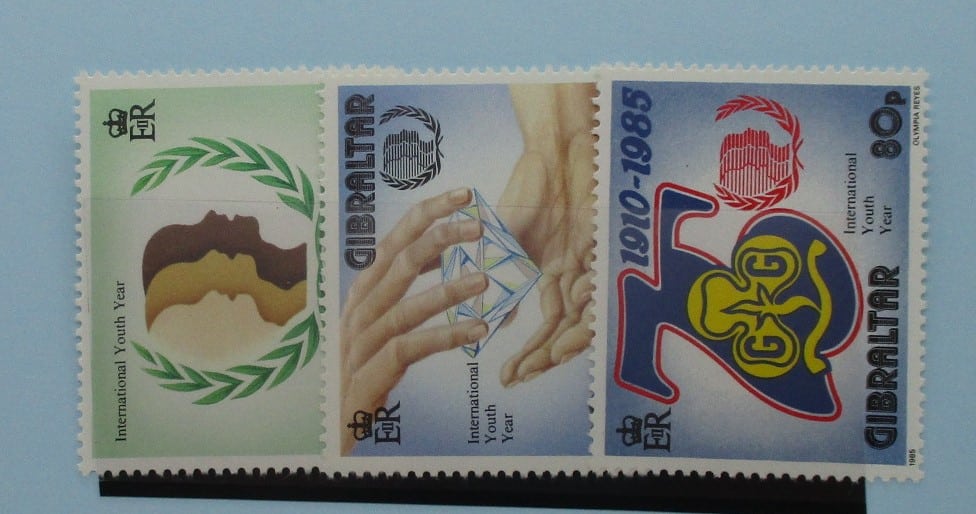 Gibraltar Stamps, 1985, SG526-528, Mint image 0