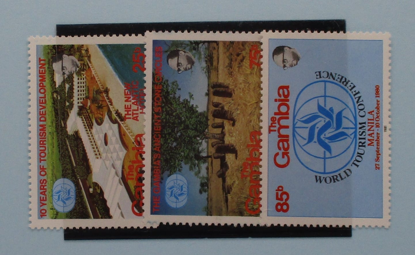 Gambia Stamps, 1981, SG448-450, Mint image 0