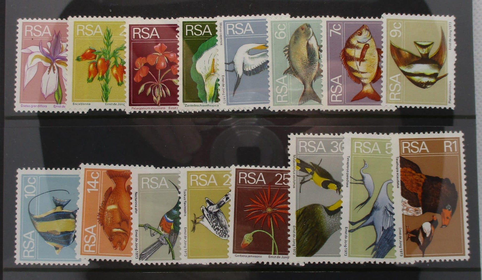 South Africa Stamps, 1974-76, SG348-363, Mint image 0