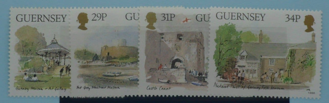 Guernsey Stamps, 1986, SG377-380, Mint image 0