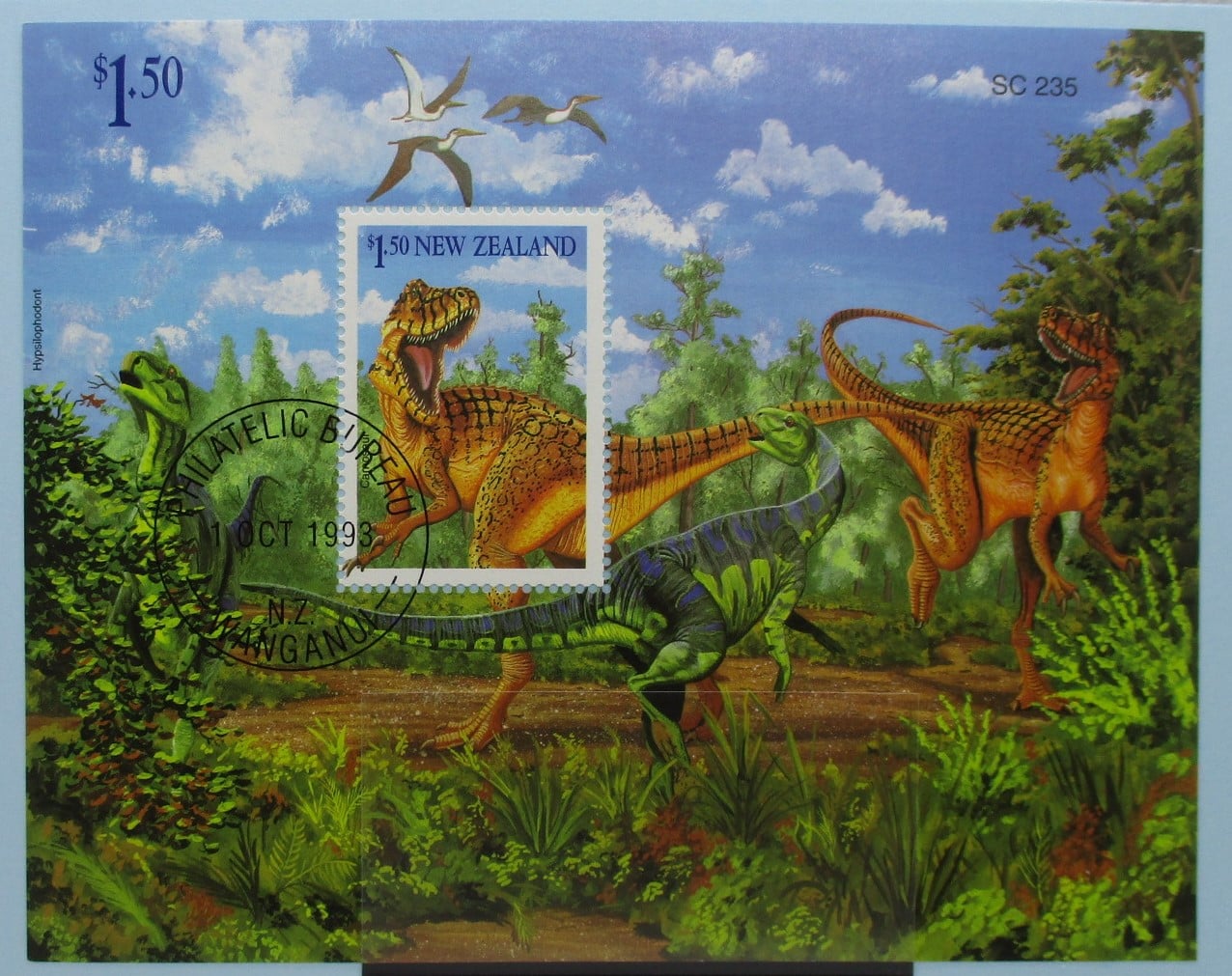 New Zealand Stamps, 1993, MS1768, Used image 0
