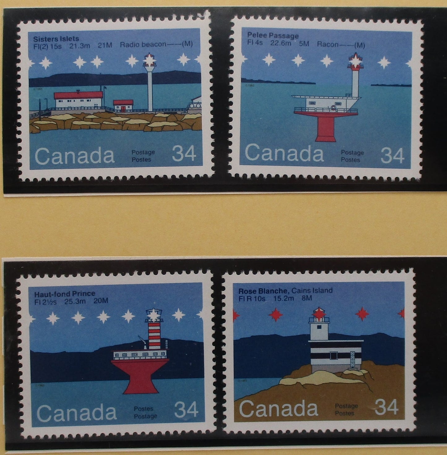 Canada Stamps, 1985, SG1176-1179, Mint image 0