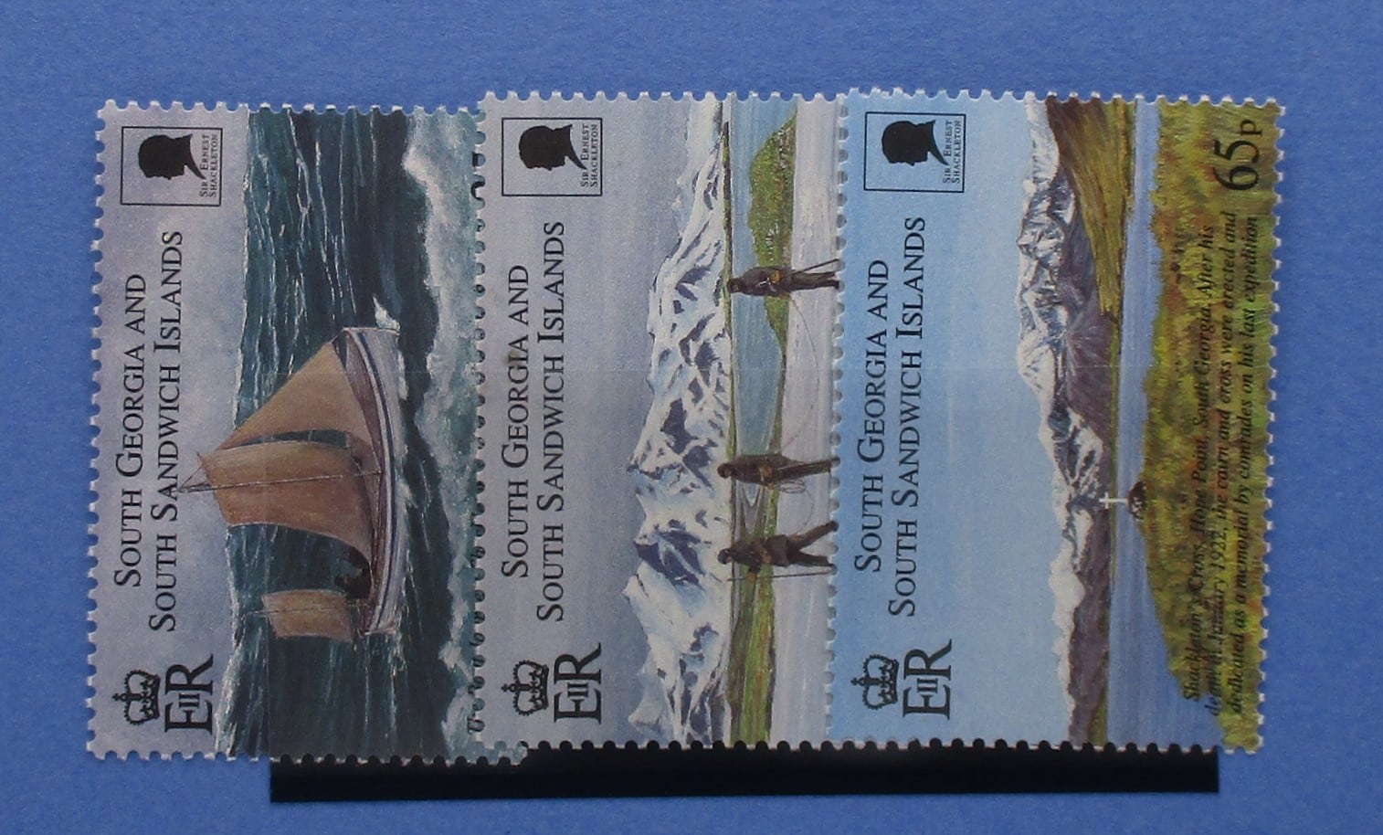 South Georgia and South Sandwich Islands Stamps, 2000, SG312-314, Mint image 0
