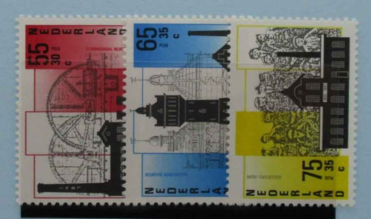 Netherlands Stamps, 1987, SG1503a-1505,  Mint image 0