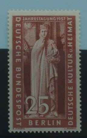 Berlin Stamps, 1957, SGB169, Mint image 0