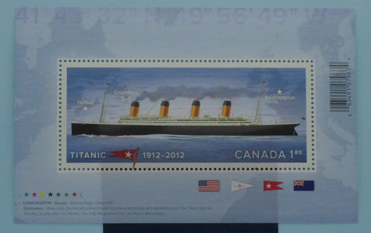 Canada Stamps, 2012, MS2852, Mint image 0