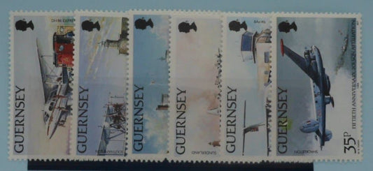 Guernsey Stamps, 1989, SG456-461, Mint image 0