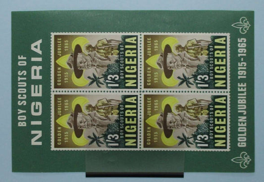 Nigeria Stamps, 1965, MS160a, Mounted Mint image 0
