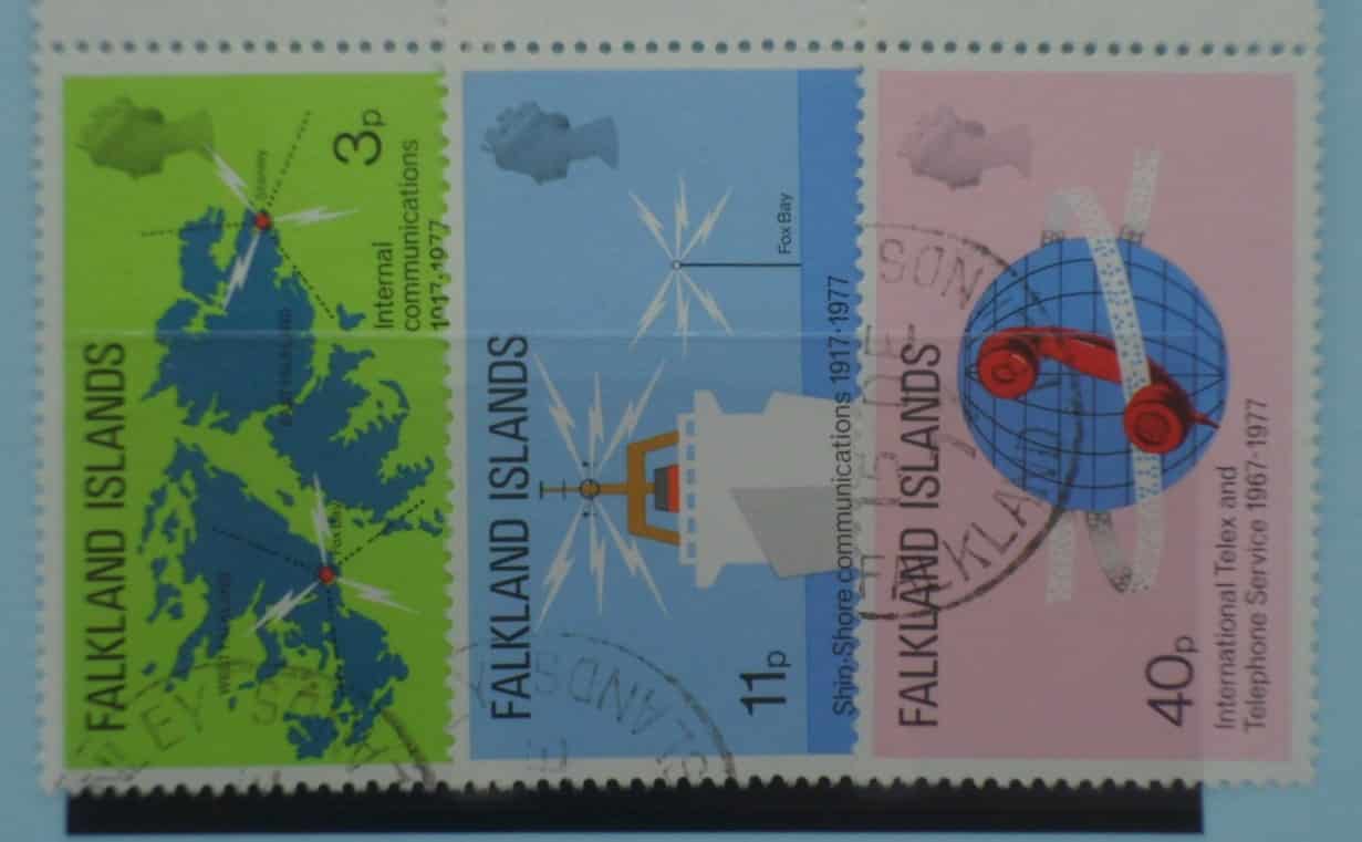 Falkland Islands Stamps, 1977, SG328-330, Used image 0