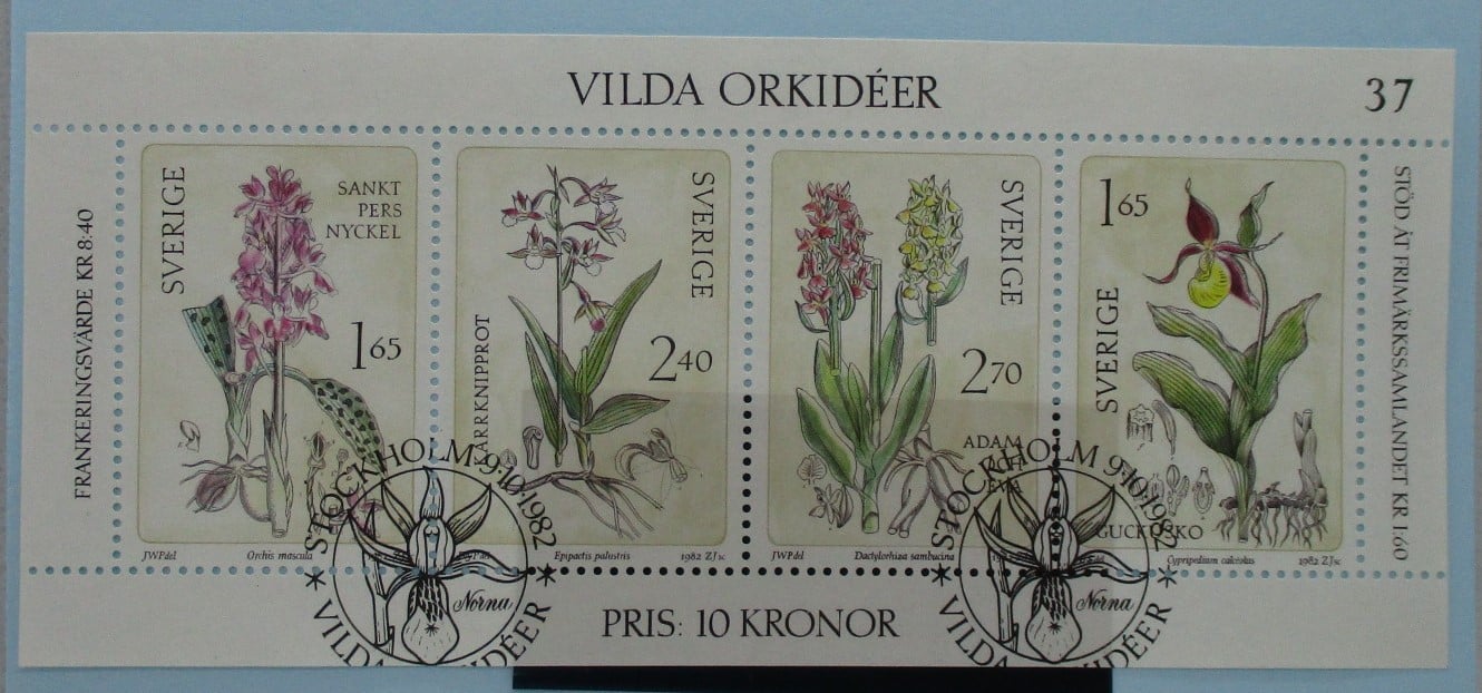Sweden Stamps, 1982, MS1128, Used image 0