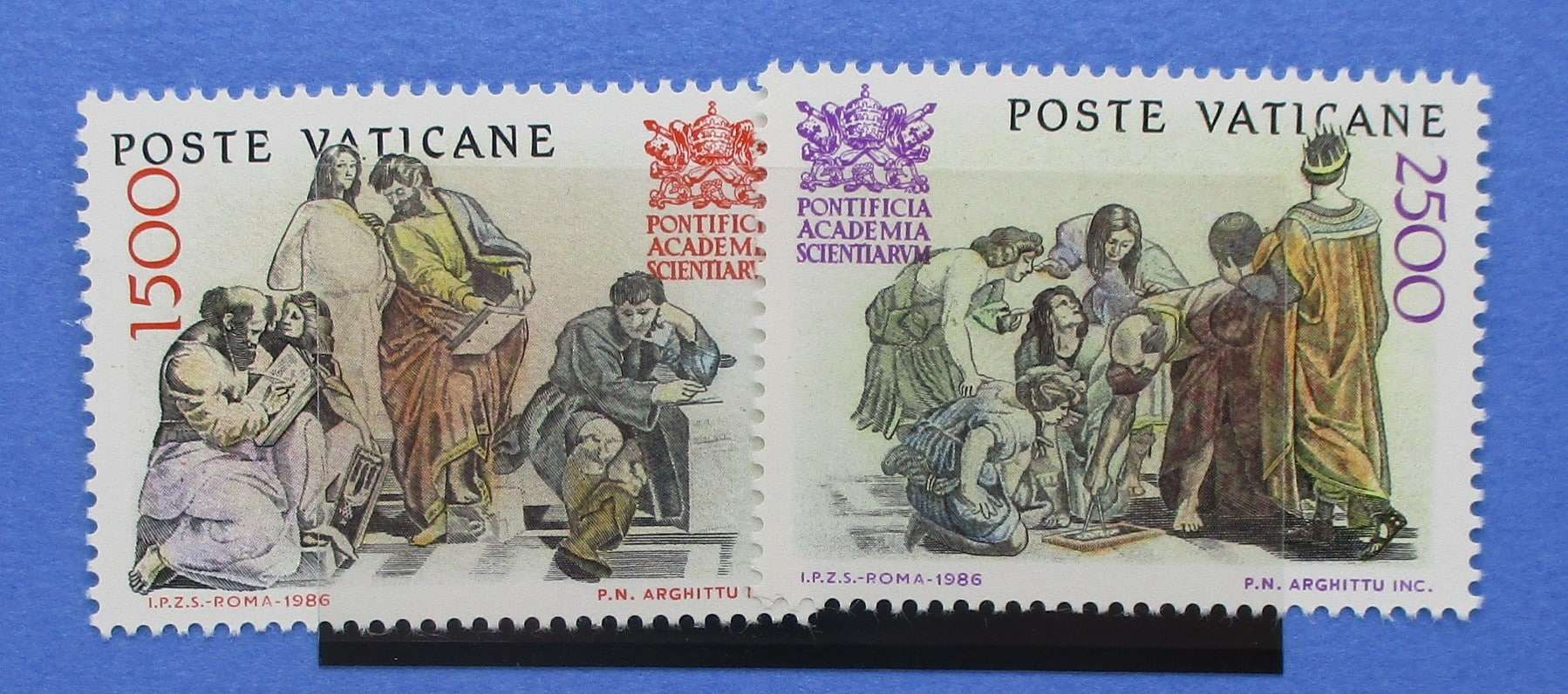 Vatican City Stamps, 1986, SG860-861, Mint image 0