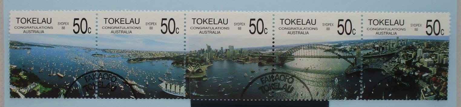Tokelau Stamps, 1988, SG154a, Used image 0