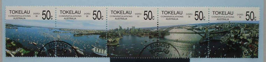Tokelau Stamps, 1988, SG154a, Used image 0