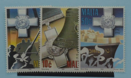 Malta Stamps, 1992, SG921-923, Mint image 0