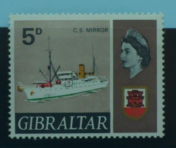 Gibraltar Stamps, 1967-69, SG205b, Mint image 0