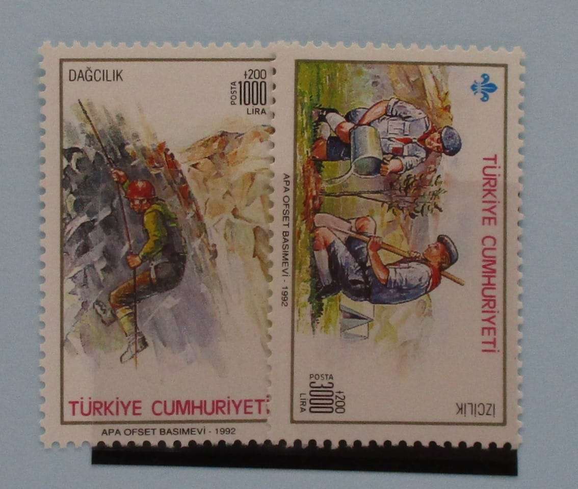 Turkey Stamps, 1992, SG3169-3170, Mint image 0