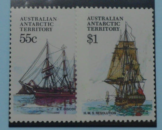 Australian Antarctic Territory Stamps, 1979-81, SG51-52, Mint image 0