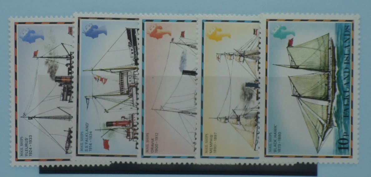 Falkland Islands Stamps, 1978-82, SG336A-340A, Mint image 0