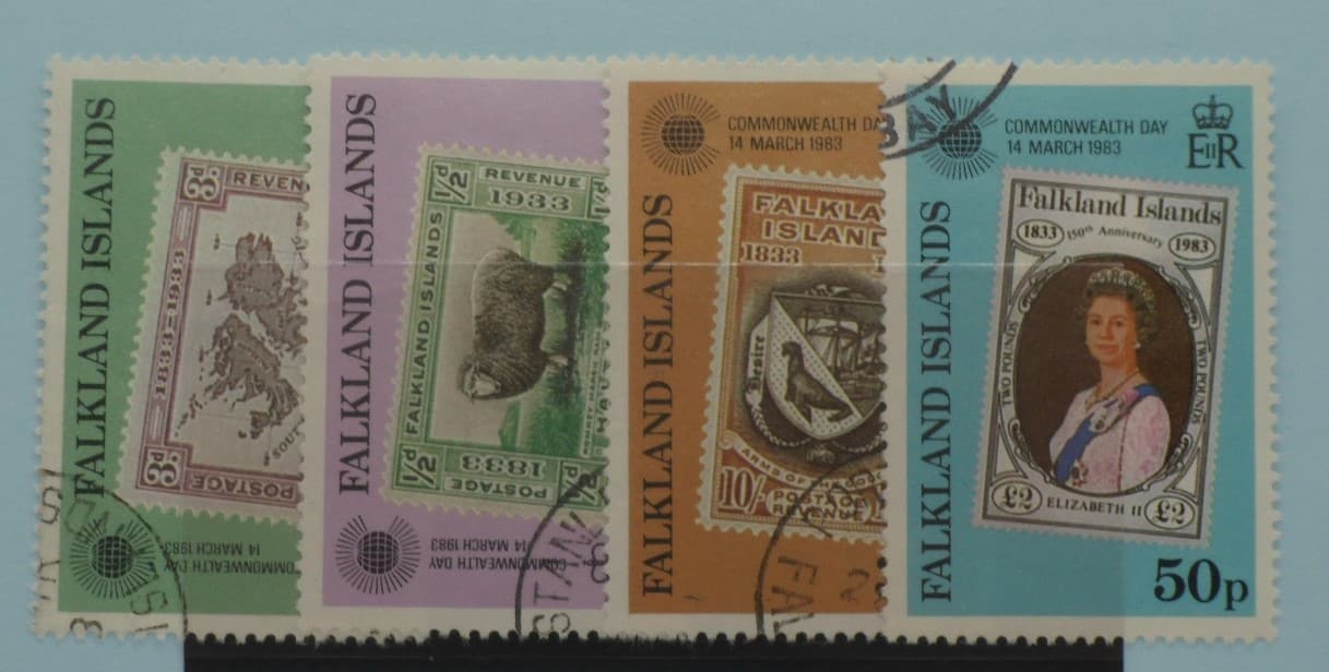 Falkland Islands Stamps, 1983, SG450-453, Used. image 0