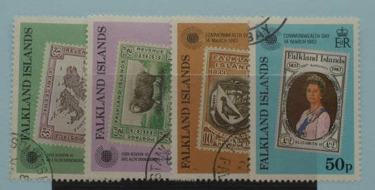 Falkland Islands Stamps, 1983, SG450-453, Used. image 0