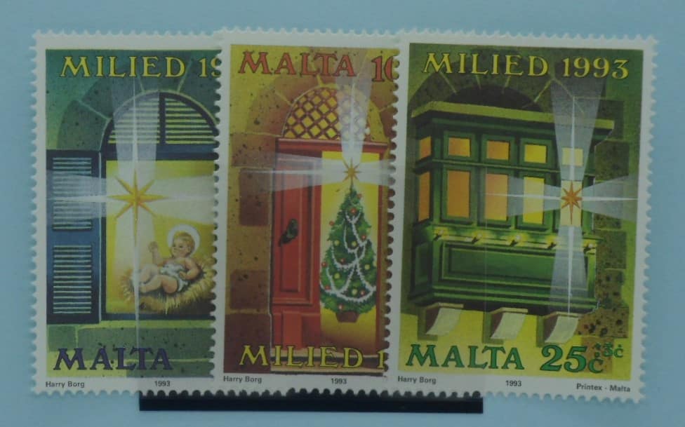 Malta Stamps, 1993, SG952-954, Mint image 0