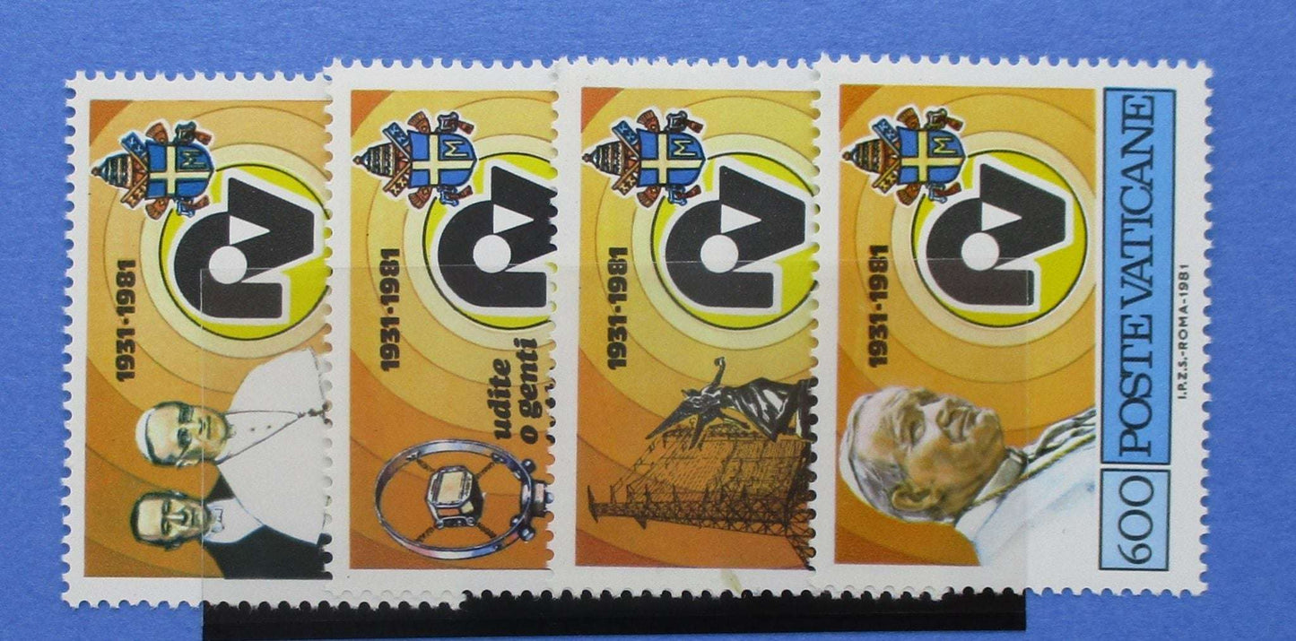 Vatican City Stamps, 1981, SG755-758, Mint image 0
