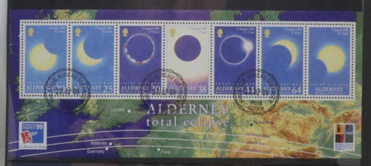 Alderney Stamps, 1999, MSA131, used image 0