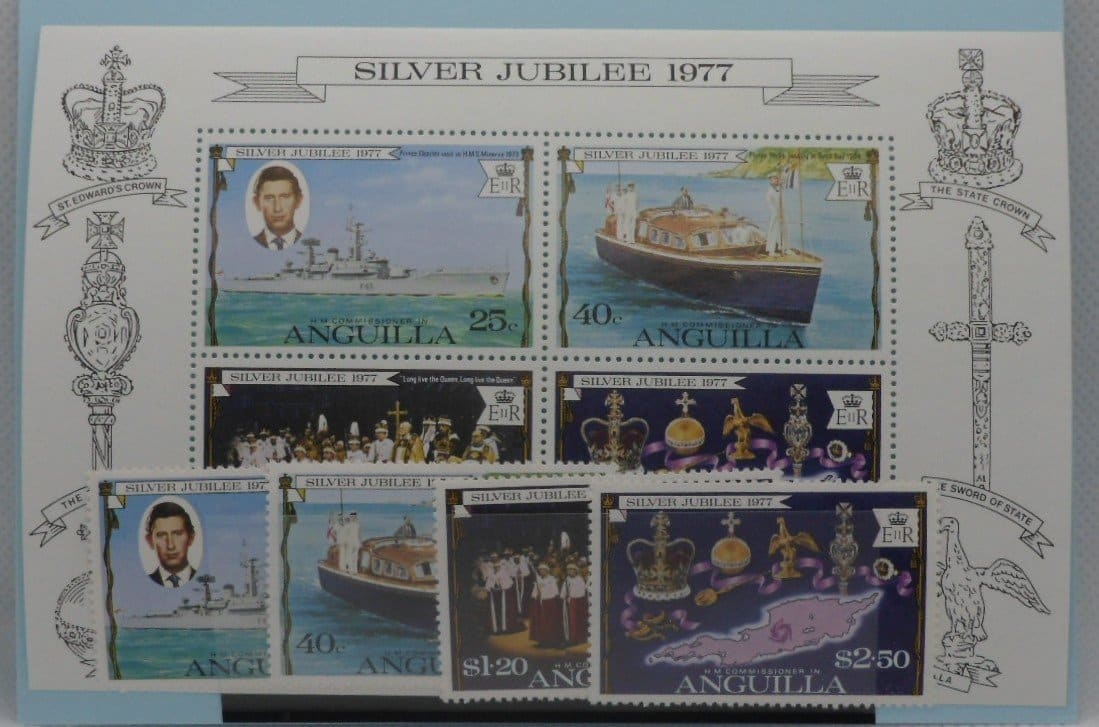 Anguilla Stamps, 1977, SG269-272, MS273, Mint image 0