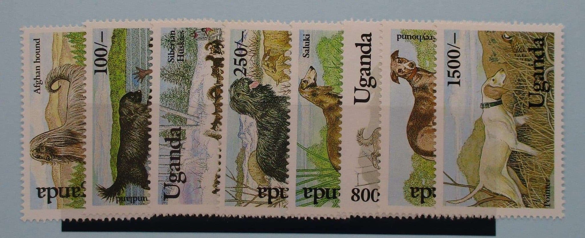 Uganda Stamps, 1993, SG1210-1217, Mint image 0