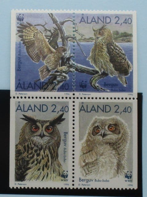 Aland Islands Stamps, 1996, SG105-108, Mint image 0