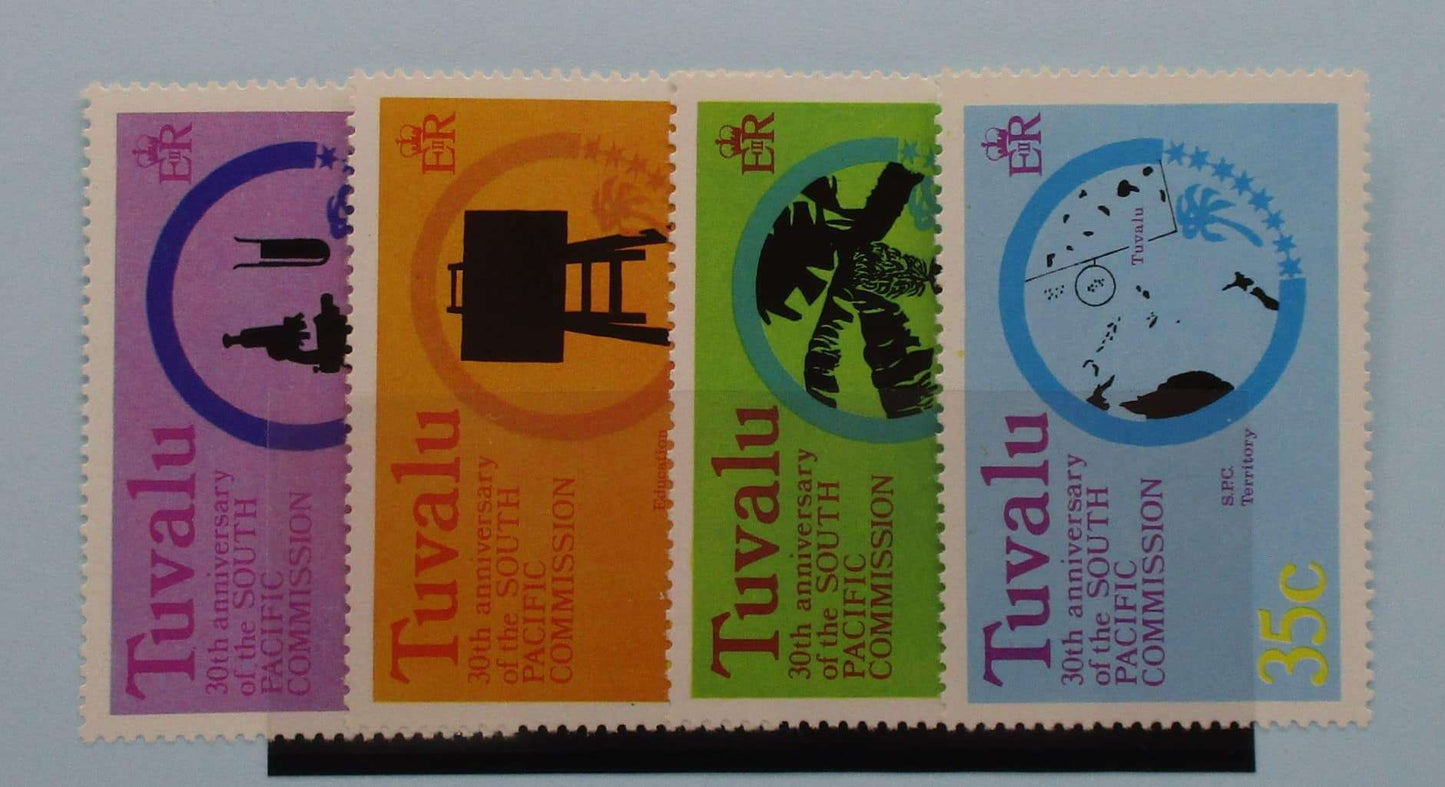 Tuvalu Stamps, 1977, SG54-57, Mint image 0